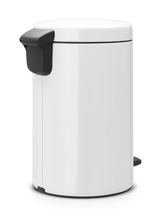 Brabantia Inox Bathroom Basket 12lt White