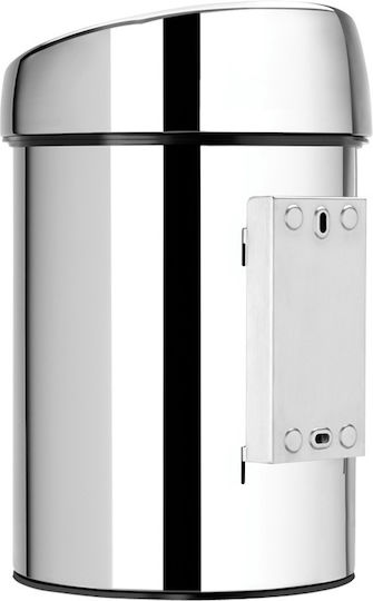 Brabantia Inox Καλαθάκι Μπάνιου 3lt Ασημί Brabantia Inox Καλαθάκι Μπάνιου 3lt Ασημί