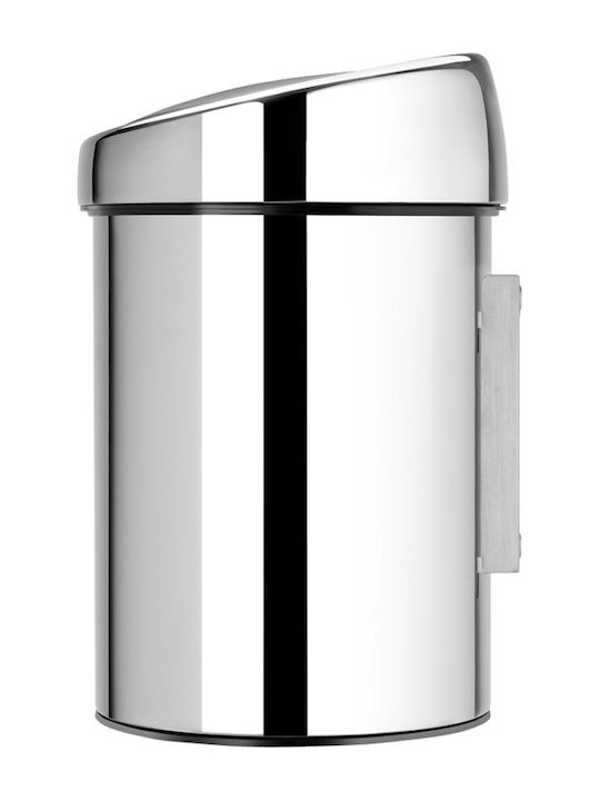 Brabantia Inox Perie de toaletă 3lt Argintiu
