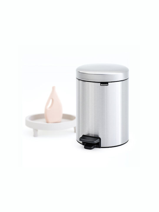Brabantia Metallic Bathroom Basket 5lt Gray