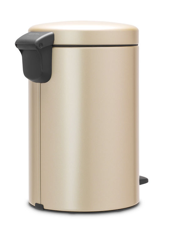Brabantia NewIcon Inox Банята кошче 12лт Сребрист