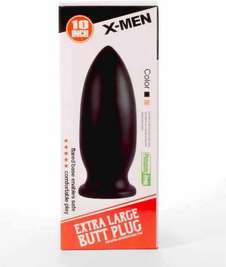 X-Men Anal Plug XLarge Black
