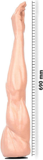 Fist Πρωκτικό Dildo XXLarge Flesh 69cm