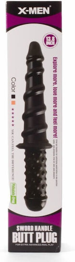 X-Men Plug Anal XXLarge Negru