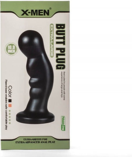X-Men Πρωκτικό Dildo Large Μαύρο