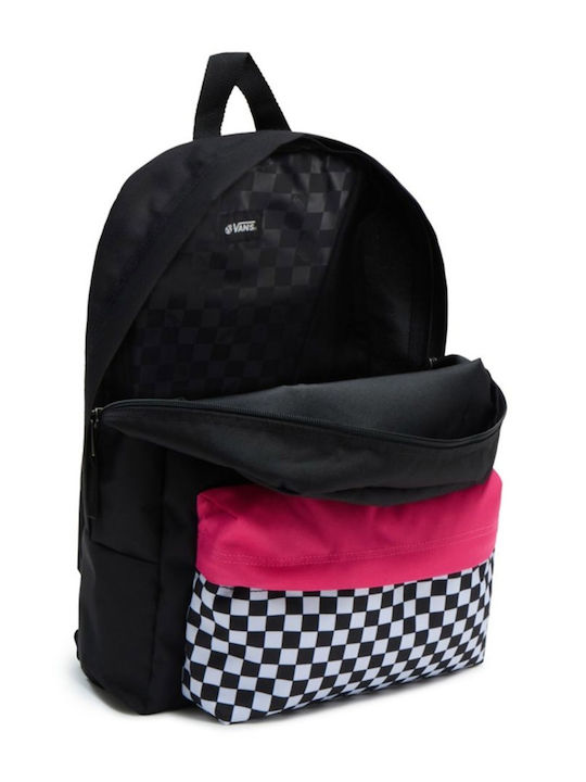 Vans Street Sport Realm School Bag Backpack Junior High-High School Black 22Liters