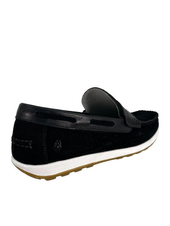 Men's Leather Moccasins Black