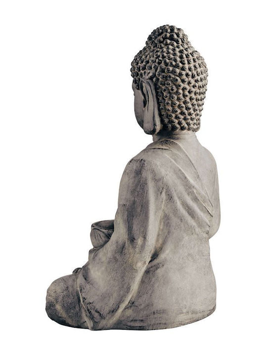 Butlers Buddha Кандилник Полирезин в Сив Цвят 33x29.5x33бр 1бр