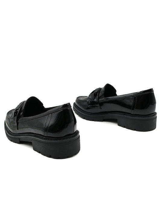 Jana Women's Moccasins in Black Color