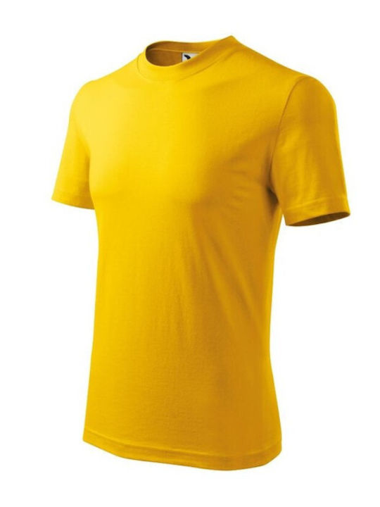 Malfini Men's Short Sleeve Promotional T-Shirt Yellow 110-04