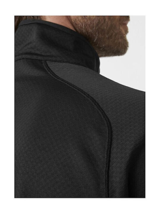 Midlayer Geacă Iarna cu Protecție Împotriva Vântului Neagră