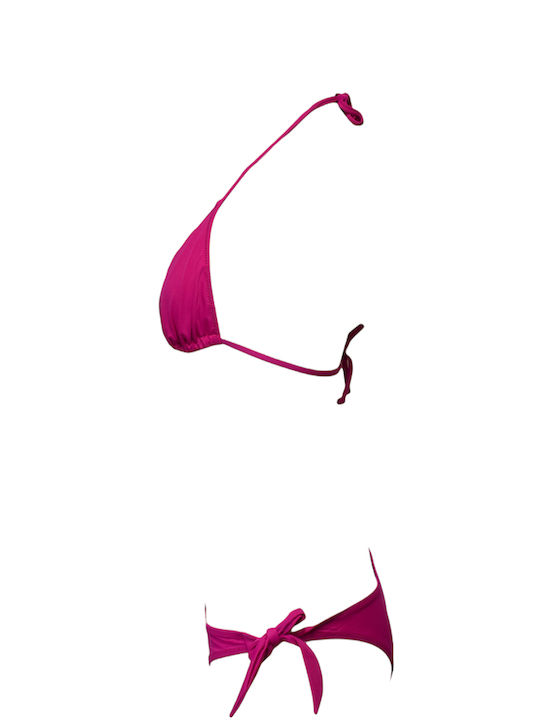 Set Bikini Τριγωνάκι & Brazil Φούξια