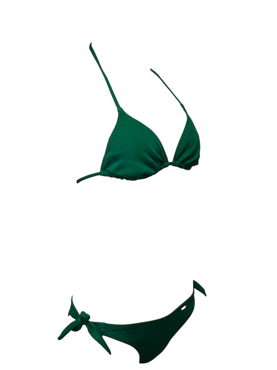 Set Bikini Dreieck & Brasilien Grün