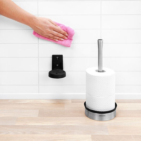 Brabantia De perete Suport de hârtie Metal Argintiu