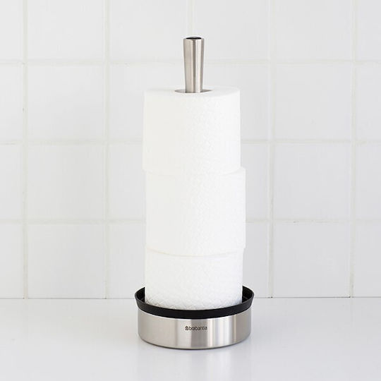 Brabantia De perete Suport de hârtie Metal Argintiu