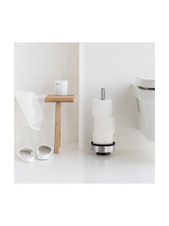 Brabantia De perete Suport de hârtie Metal Argintiu