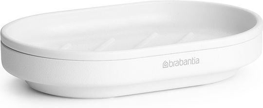 Brabantia Σαπουνοθήκη Επιτραπέζια Μεταλλική Λευκή