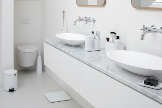 Brabantia Tabletop Sponge Holder Metallic White