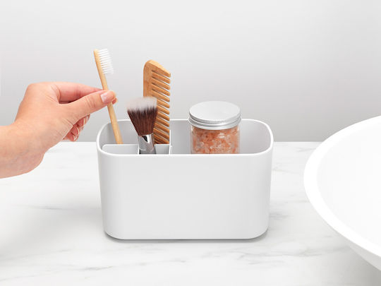 Brabantia Tabletop Sponge Holder Metallic White