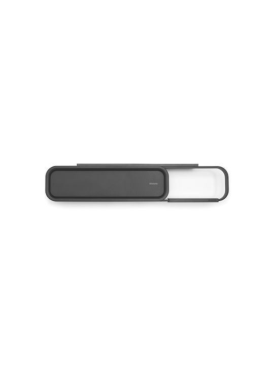 Brabantia Wall-mounted Paper Holder Metallic Gray