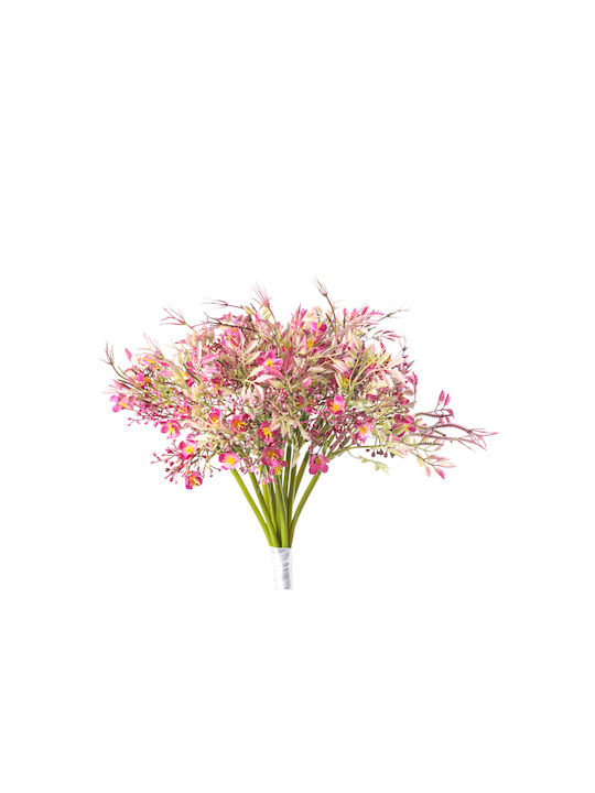 Bouquet of Artificial Flowers Fuchsia 30cm in Yala 1pcs