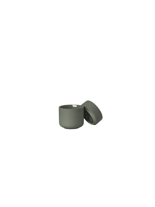 Zone Denmark Stoneware Tabletop Organizer Ceramic Green