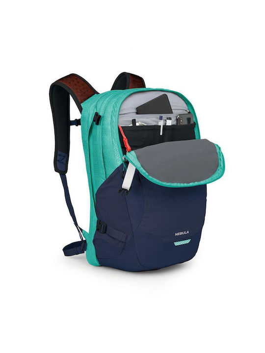 Osprey Nebula Чанта Раница за лаптоп 15.6" Reverie Green/Cetacean Blue
