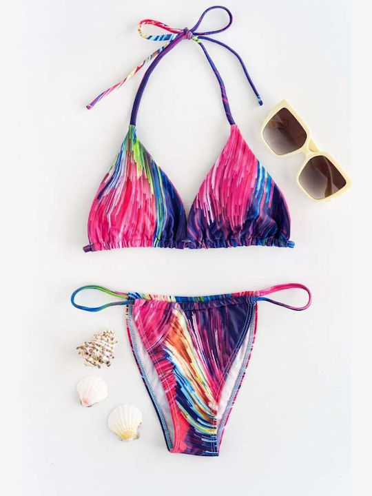 Set Bikini Set De Bikini Triunghi Cu Burete Detașabil