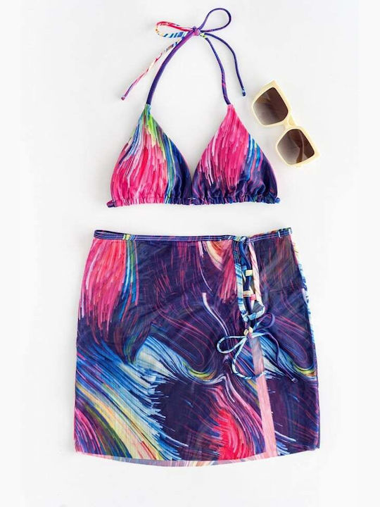 Set Bikini Set De Bikini Triunghi Cu Burete Detașabil