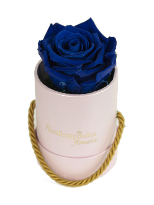 Aleiferopoulos Flowers Eternal Rose Blue in Box 1pcs