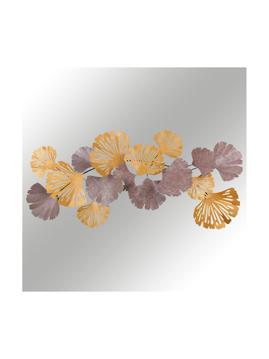 Wall Decor Gergo Gold Made of Metal 130x6x60cm