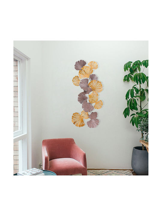 Wall Decor Gergo Gold Made of Metal 130x6x60cm