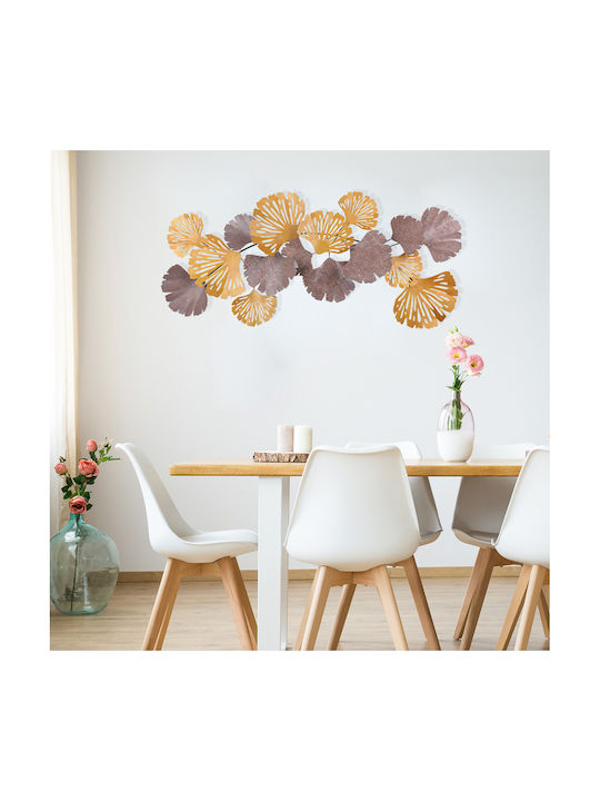 Wall Decor Gergo Gold Made of Metal 130x6x60cm