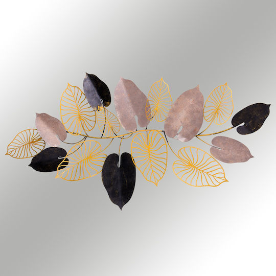 Decorațiune Pentru Perete Furize Lucrată Manual Multicolor Din Metal 120x7x61cm