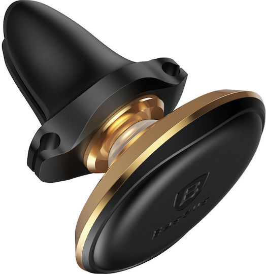 Baseus Car Mobile Mount with Magnet Gold SUGX020015