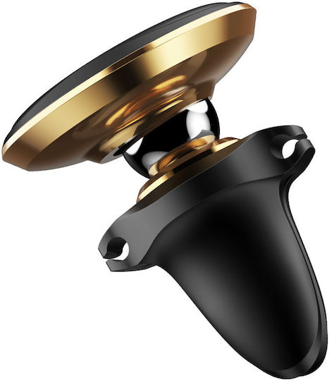 Baseus Car Mobile Mount with Magnet Gold SUGX020015