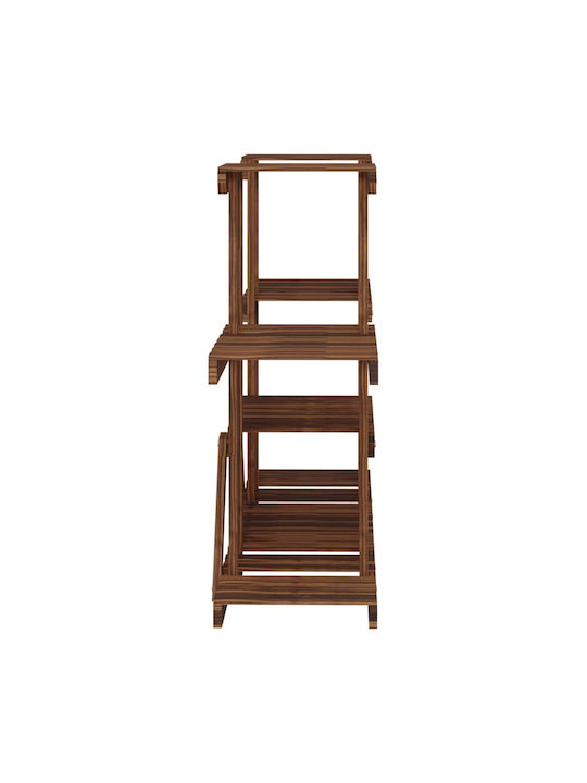 vidaXL Brown Wooden Wall Decor 110x73cm