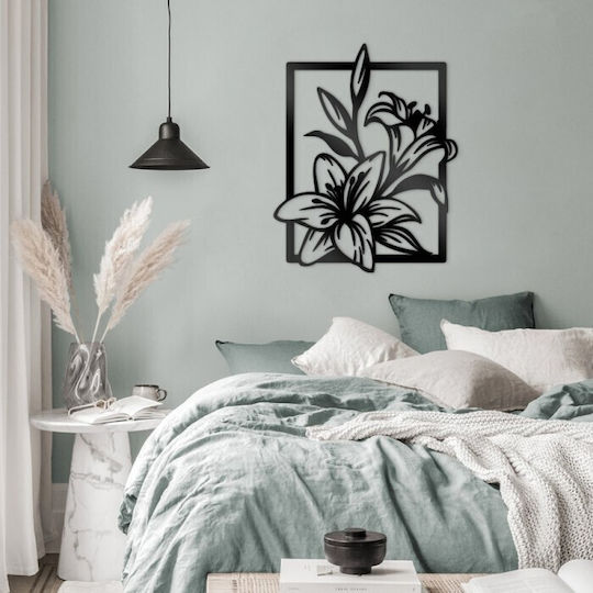 Walls 3D Σιλουέτα Flower