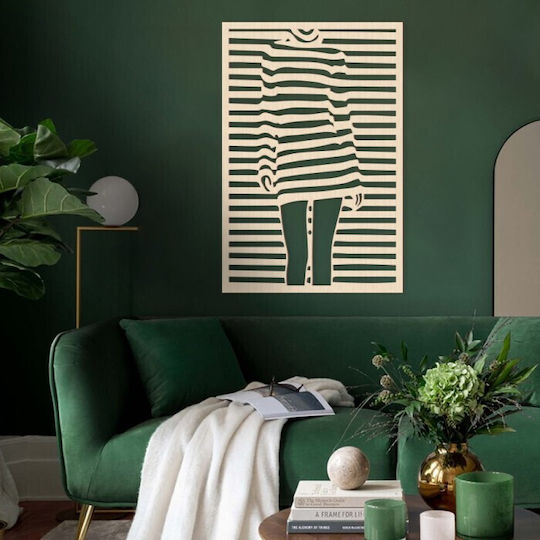 Walls 3D Силует Body Line 80x80см