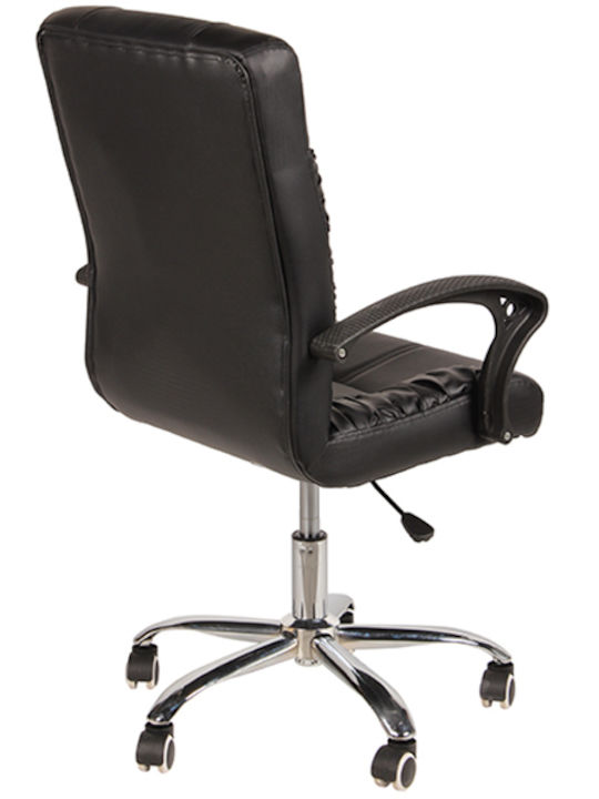 Office Chair with Fixed Arms Black Keskor