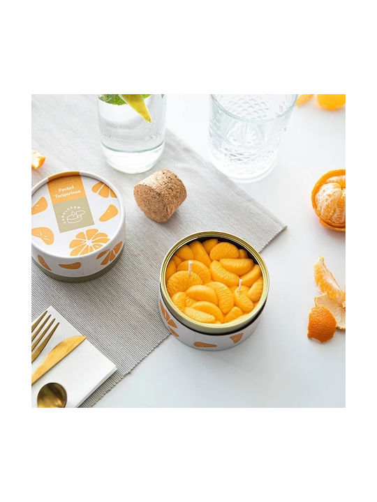 Candlehand Lumânare Aromatică în Borcan cu Miros de Mandarine Decojite 300gr