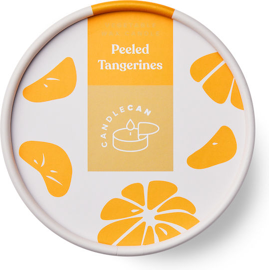 Candlehand Aromatic Candle in Metal Box with Perfume Peeled Tangerines 300g