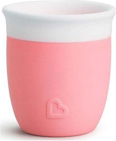 Munchkin Παιδικό Ποτηράκι C'est Silicone! από Σιλικόνη Ροζ 59ml για 4m+