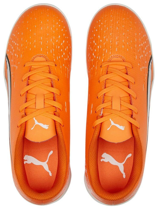 Puma Ultra Play Kids Turf Soccer Shoes Orange