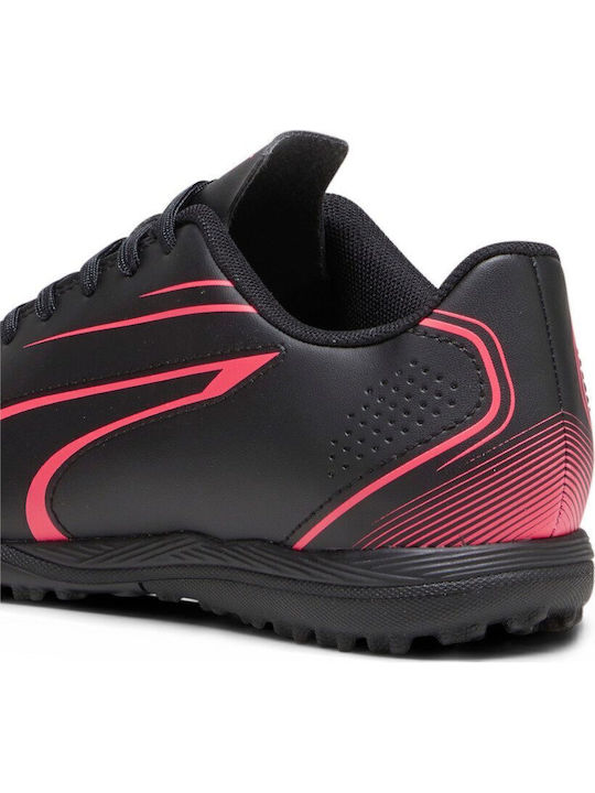JR TT TT Kinder Fußballschuhe und Stollenschuhe mit Rasen Schwarz