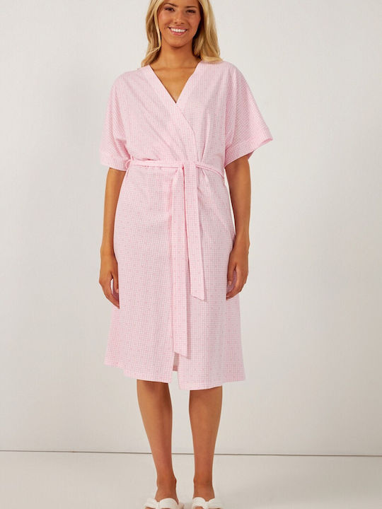 Harmony Summer Women's Robe Pink