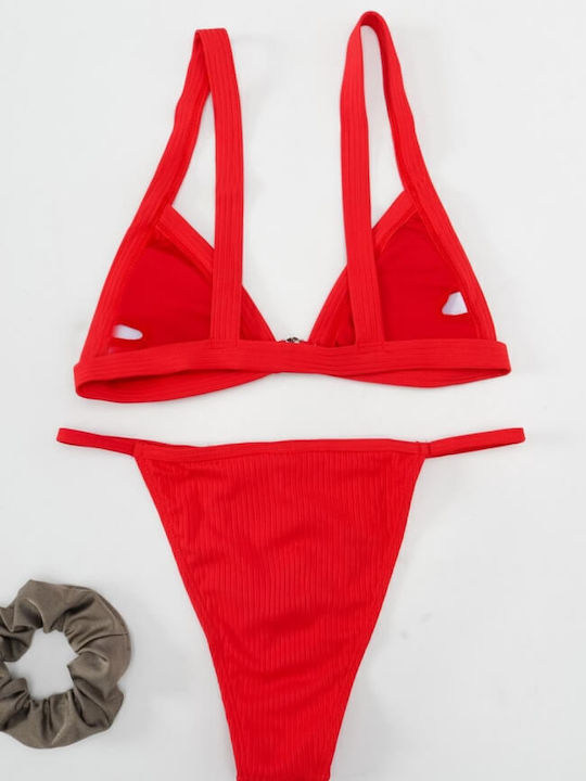 Bikini-Set mit Verstärkung Orange