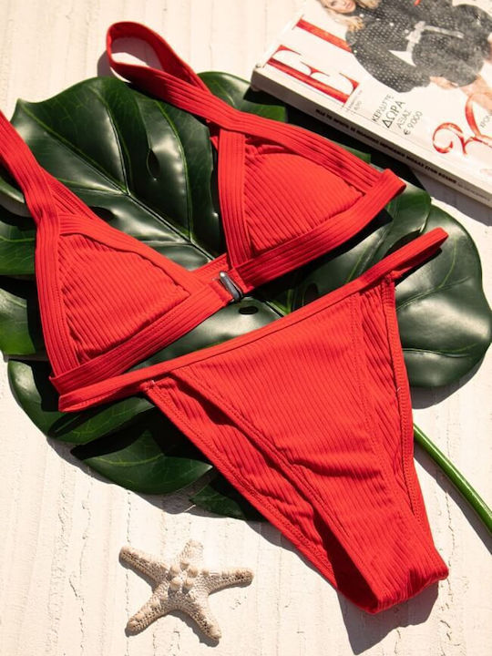 Bikini-Set mit Verstärkung Orange
