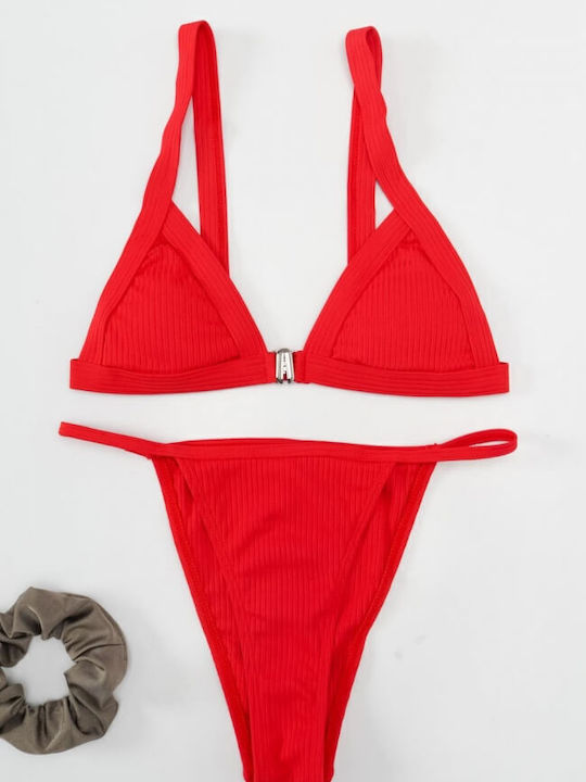 Bikini-Set mit Verstärkung Orange