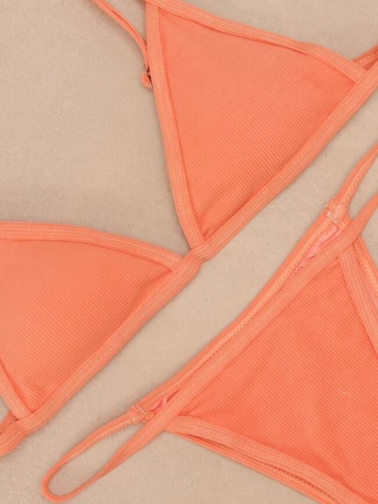 Gigi Bikini Set Triangle & Brazil Pink